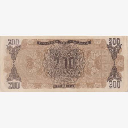 Görögország 200.000.000 drachmai 1944.