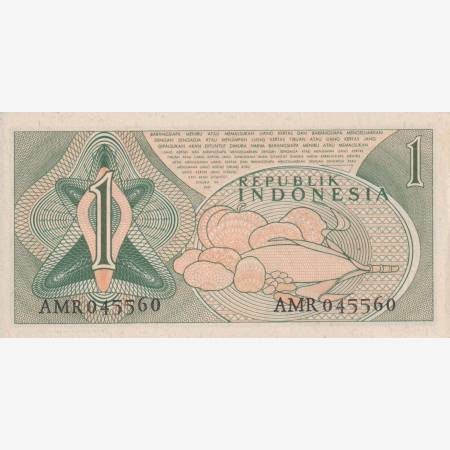 Indonézia 1 rupiah 1960.