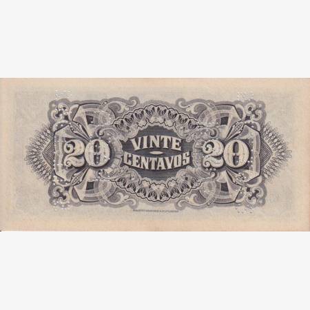 Mozambik 20 centavos 1933. perf.1942.11.5.