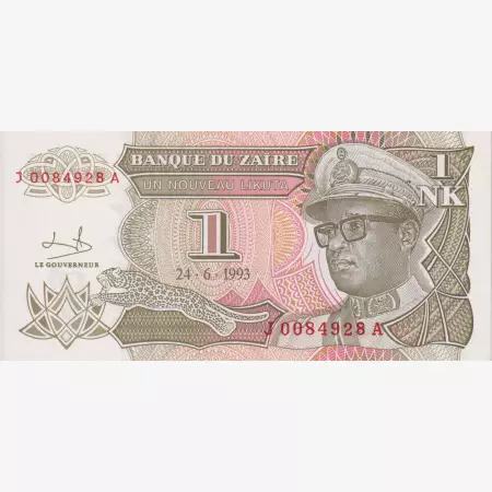 Zaire 1 likuta 1993.