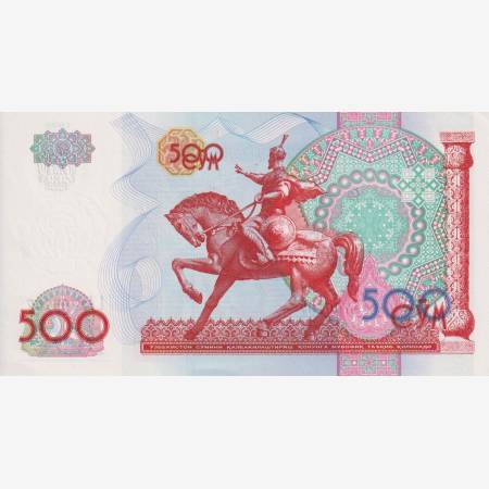 Üzbegisztán 500 som 1999.