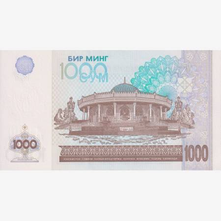 Üzbegisztán 1000 som 2001.