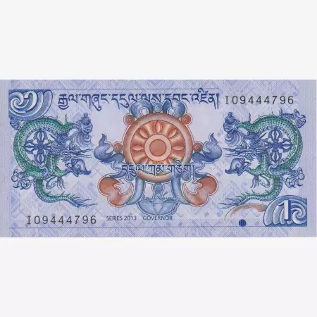 Bhutan  1 ngultrum  2013.  P 27
