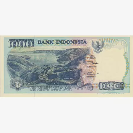 Indonézia 1000 rupiah 1994.  P 129