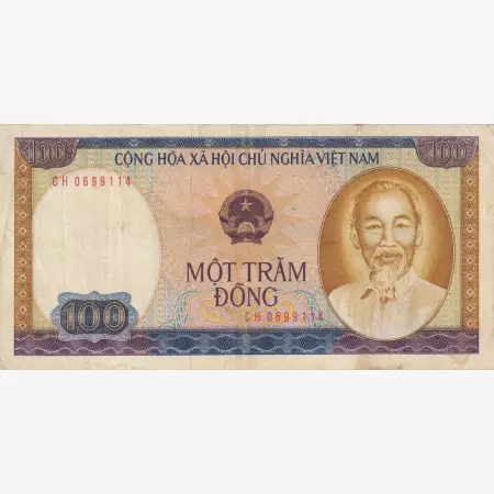 Vietnam 100 dong 1980.  P 898