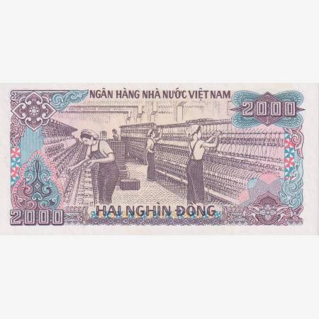 Vietnam 2000 dong 1988.  P 107