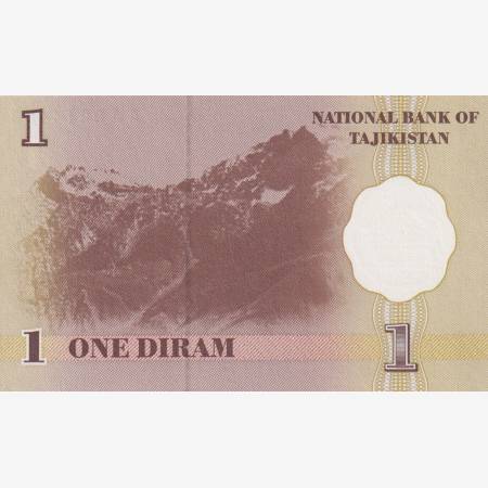 Tadzsikisztán 1 diram 1999. P 10