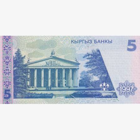 Kirgizisztán 5 som 1997.  P 13