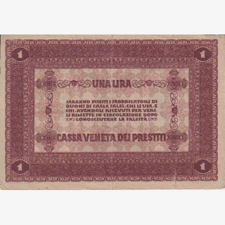 Olaszország 1 lira 1918.  M4
