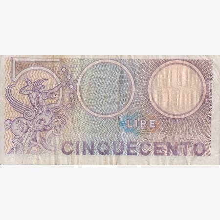 Olaszország 500 lira 1976   P 95