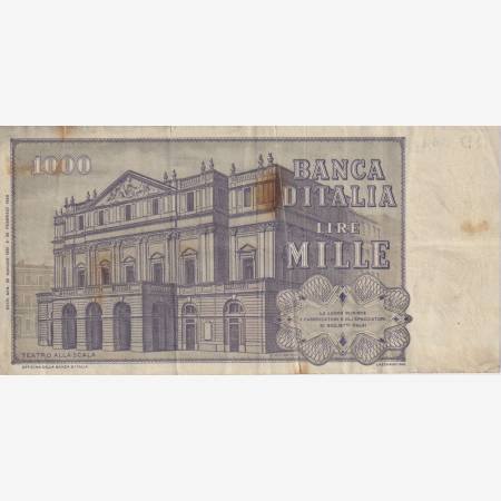 Olaszország 1000 lira 1969.   P 101a