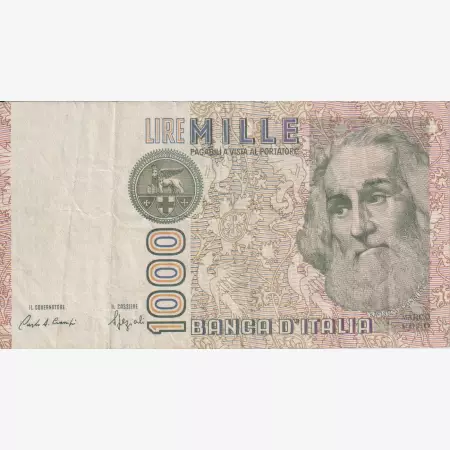 Olaszország 1000 lira 1982.   P 109