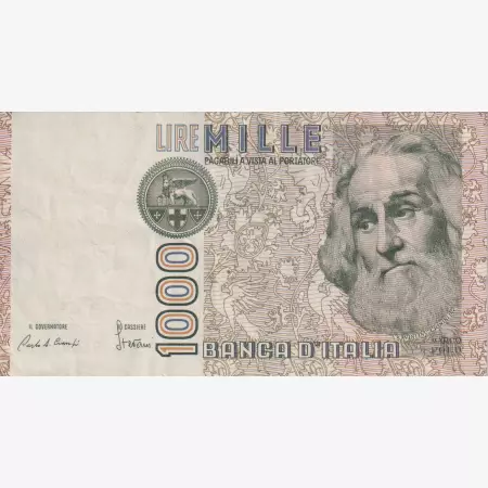 Olaszország 1000 lira 1982.   P 109