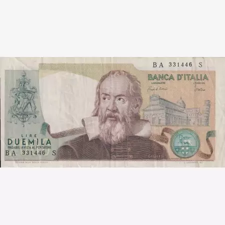 Olaszország 2000 lira 1973.   P 103a
