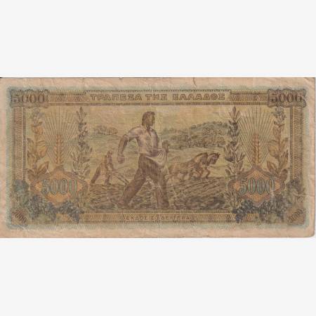 Görögország 5000 drachmai 1942.   P 119