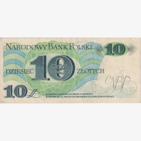 Lengyelország 10 zlotych 1982.   P 148