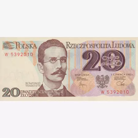 Lengyelország 20 zlotych 1982.   P 149