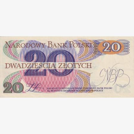 Lengyelország 20 zlotych 1982.   P 149
