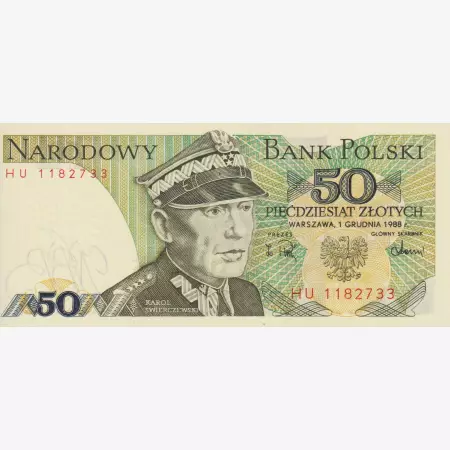 Lengyelország 50 zlotych 1988.   P 142c