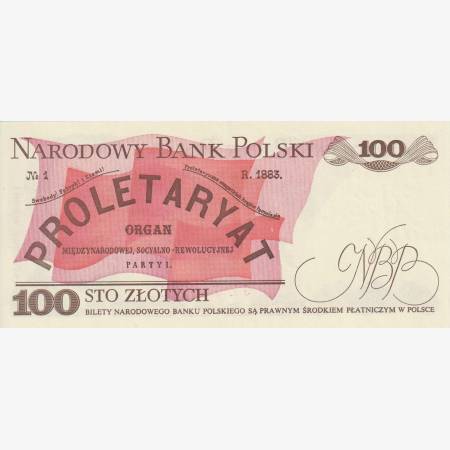Lengyelország 100 zlotych 1988.   P 143e