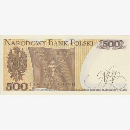 Lengyelország 500 zlotych 1982.   P 145d