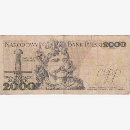 Lengyelország 2000 zlotych 1979.   P 147b