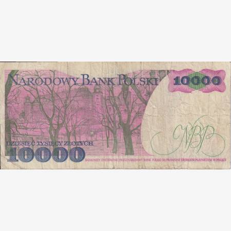Lengyelország 10.000 zlotych 1988.   P 151b