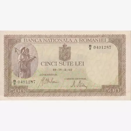 Románia 500 lei 1941.   P 51