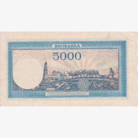 Románia 5000 lei 1945.   P 56