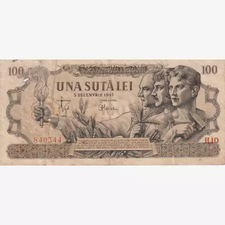 Románia 100 lei 1947.   P 67