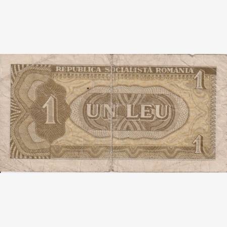 Románia 1 leu 1966.   P 91