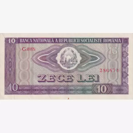Románia 10 lei 1966.   P 94