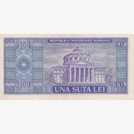 Románia 100 lei 1966.   P 97