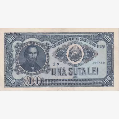 Románia 100 lei 1952.   P 90