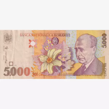 Románia 5000 lei 1998.   P 107