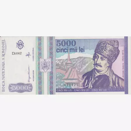 Románia 5000 lei 1993.   P 103a