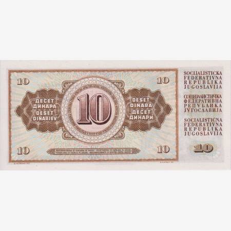 Jugoszlávia 10 dinár 1968.   P 82