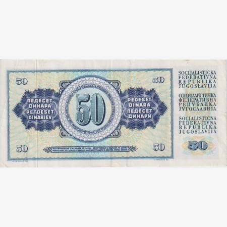 Jugoszlávia 50 dinár 1978.   P 89a