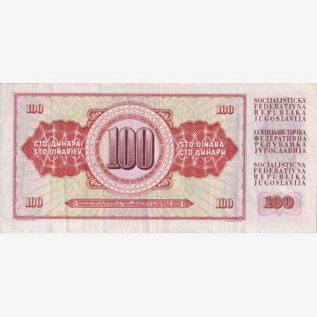 Jugoszlávia 100 dinár 1986.   P 90c