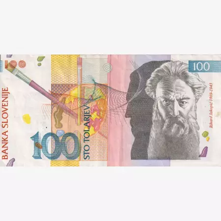 Szlovénia 100 tolarjev 1992.   P 14