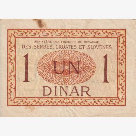 Jugoszlávia 1 dinár 1919.