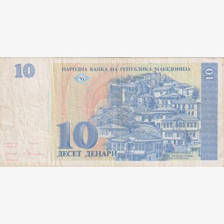 Macedonia 10 denari 1993.   P 9