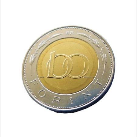 100 Forint 2019.  rolniból Bimetall