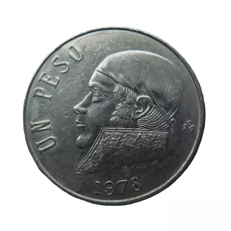 Mexikó 1 peso 1978. Ni.