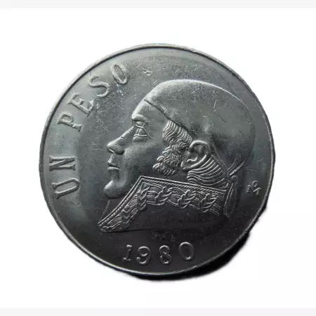 Mexikó 1 peso 1980. Ni.