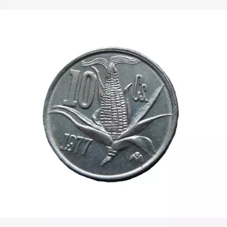 Mexikó 10 centavos 1977. Ni.