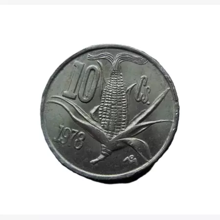 Mexikó 10 centavos 1978. Ni.