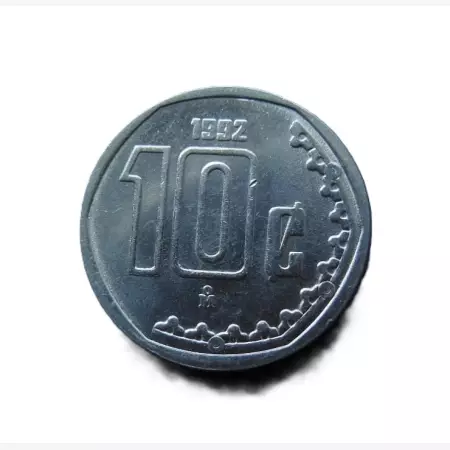 Mexikó 10 centavos 1992. Ni.