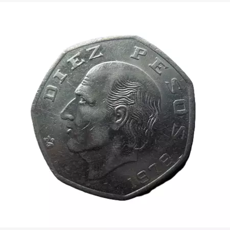 Mexikó 10 pesos 1978. Ni.