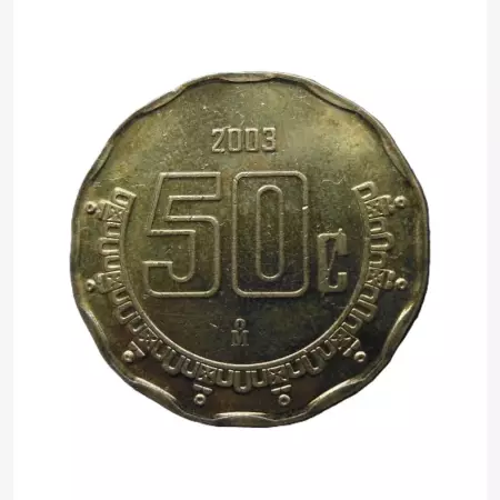Mexikó 50 centavos 2003. Br.